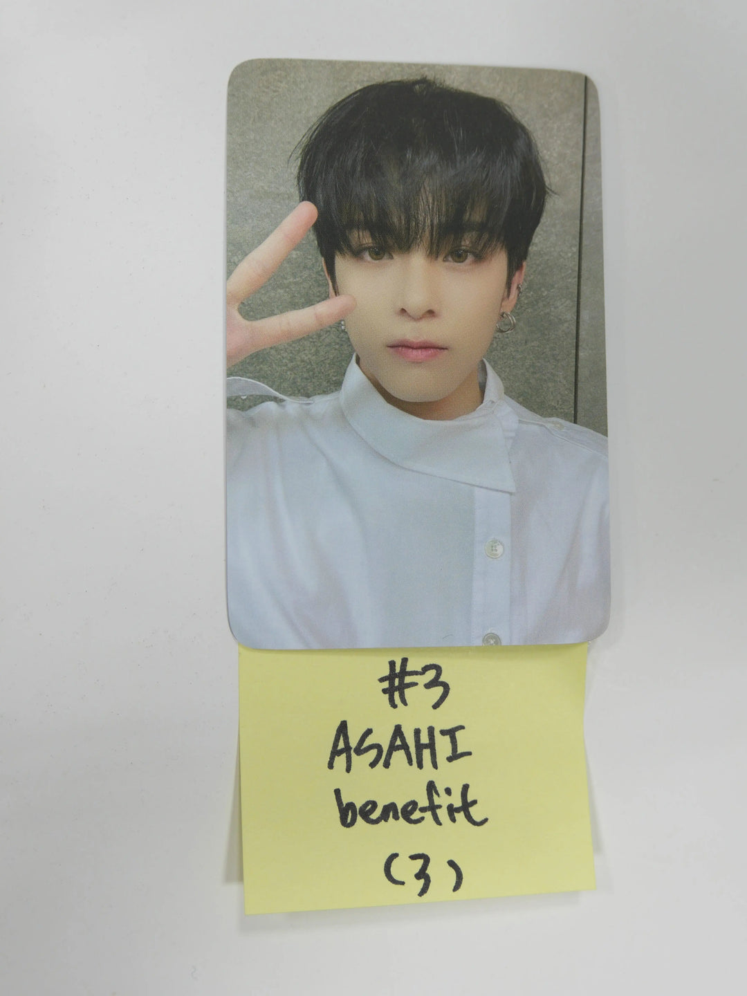 Treasure The First Step - Pre Order Photocard - ASAHI - HALLYUSUPERSTORE