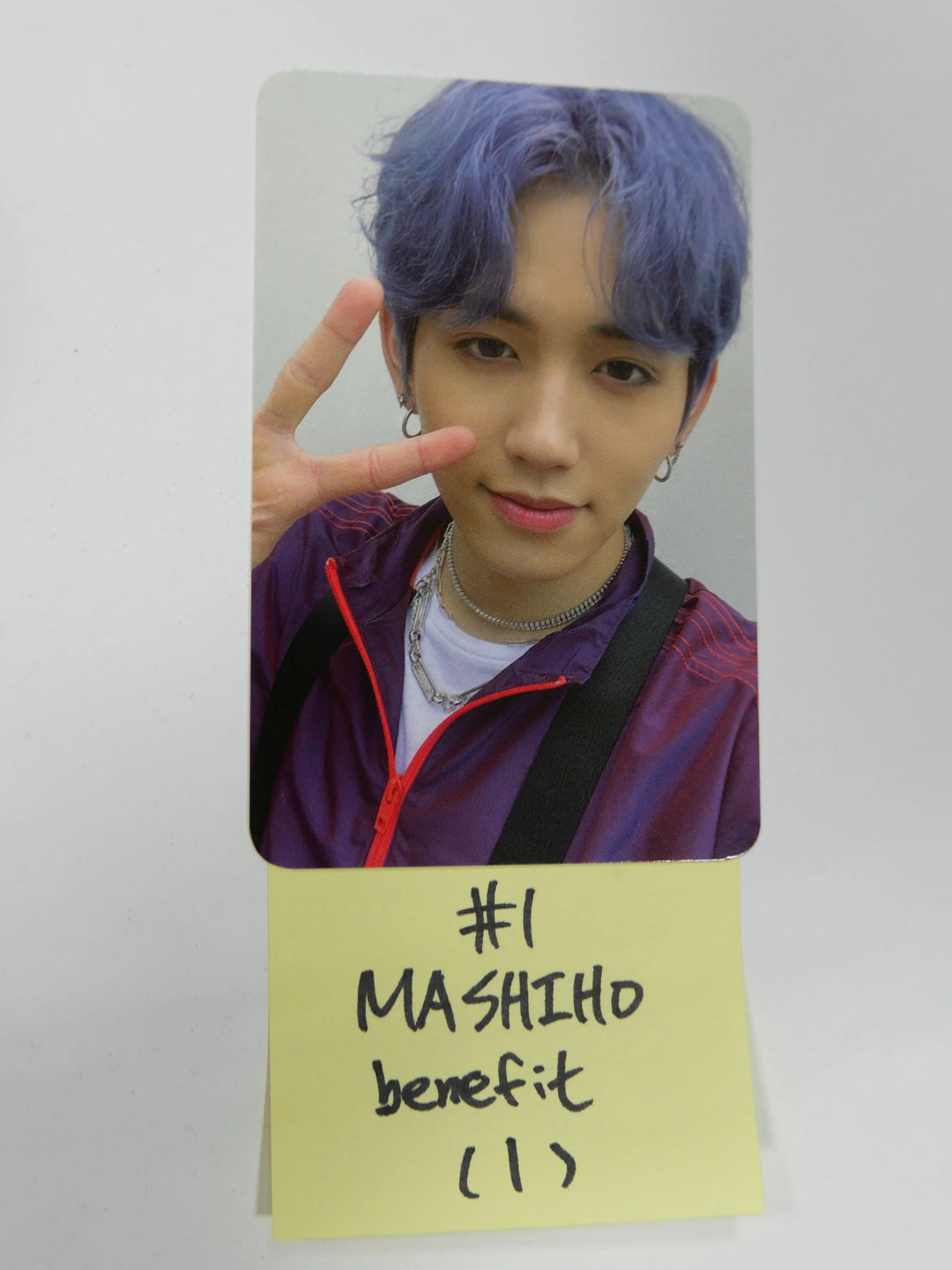 Treasure The First Step - Pre Order Photocard - Mashiho - HALLYUSUPERSTORE