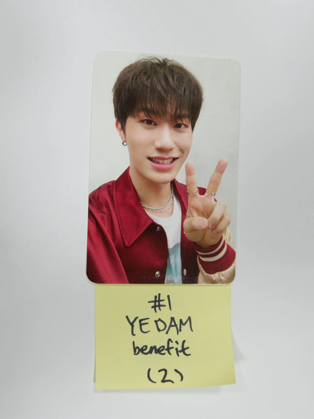 Treasure The First Step - Pre Order Photocard - Yedam - HALLYUSUPERSTORE