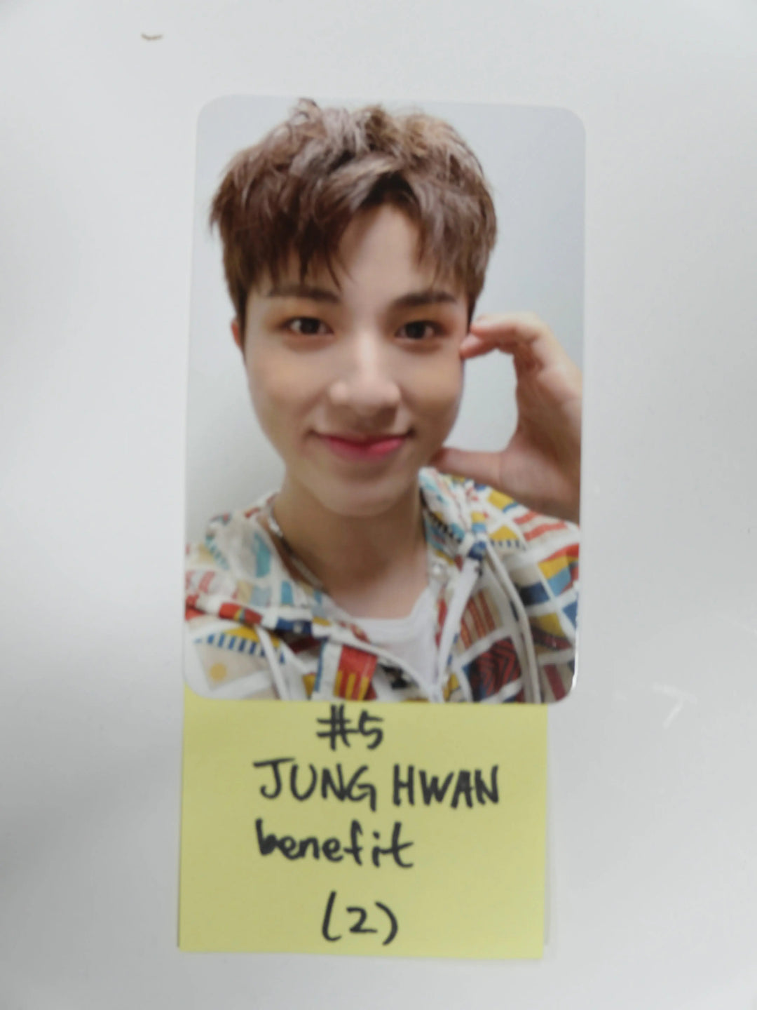 Treasure The First Step - Pre Order Photocard - Jung Hwan - HALLYUSUPERSTORE