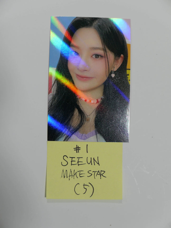 StayC [ASAP] - Makestar Hologram benefit Photocard - HALLYUSUPERSTORE