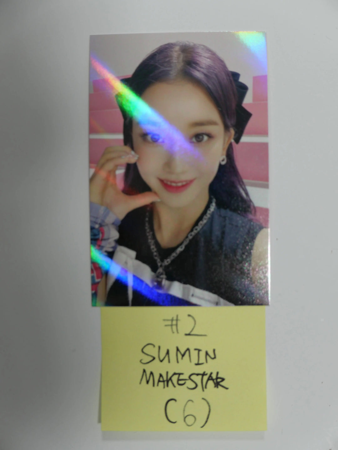 StayC [ASAP] - Makestar Hologram benefit Photocard - HALLYUSUPERSTORE