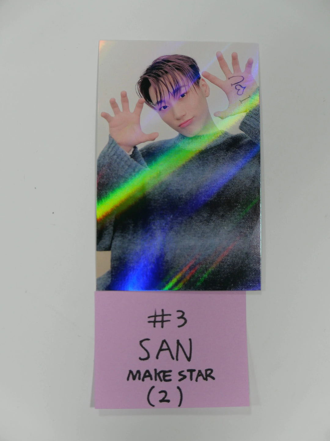 Ateez [ZERO:FEVER Part.2] - Makestar Event Photocard Ver. 2 - HALLYUSUPERSTORE