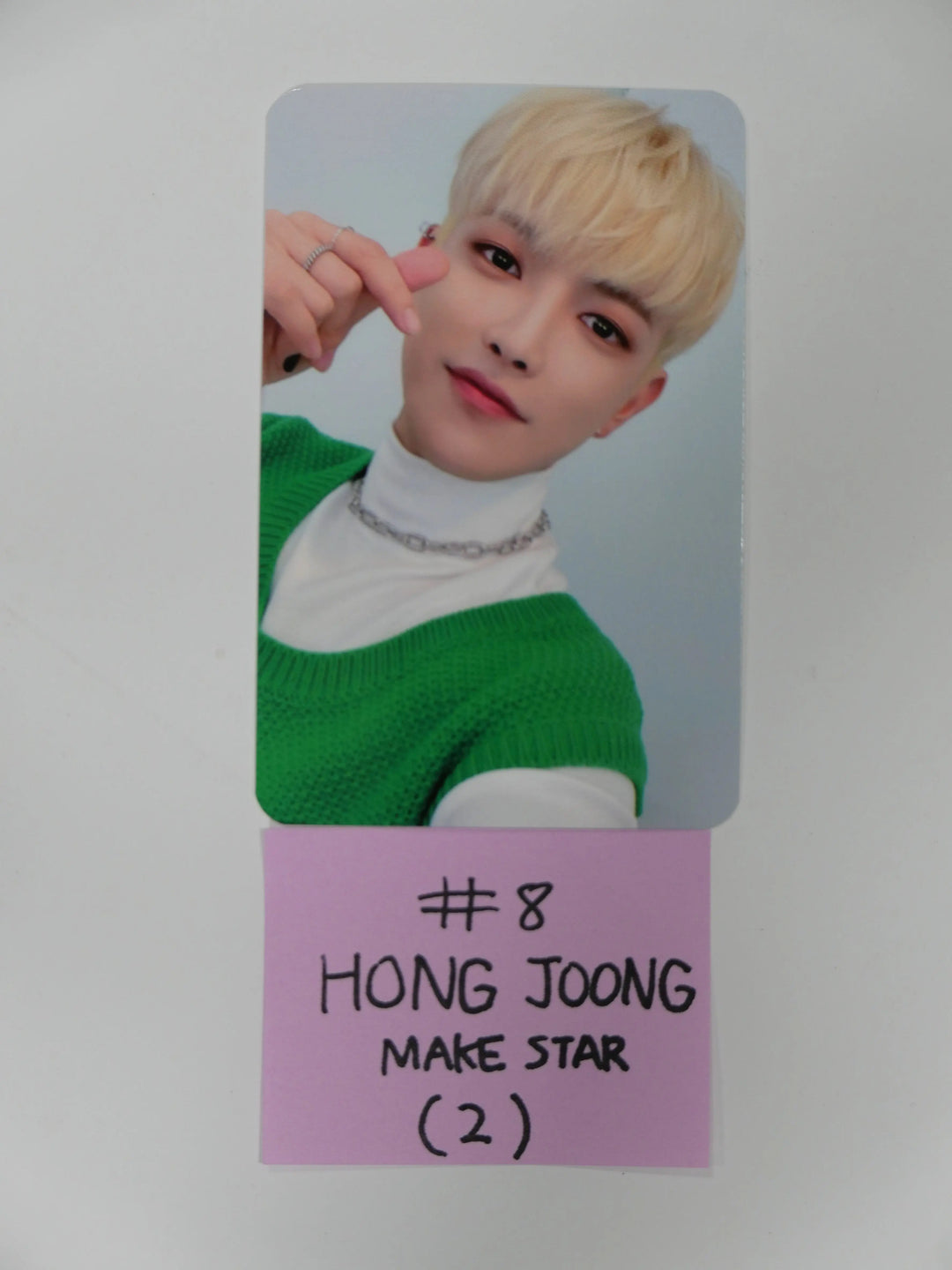 Ateez [ZERO:FEVER Part.2] - Makestar Event Photocard Ver. 2 - HALLYUSUPERSTORE