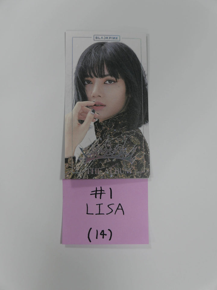 BLACKPINK 1st FULL ALBUM [THE ALBUM] PRE-ORDER BENEFIT PHOTOCARD - HALLYUSUPERSTORE