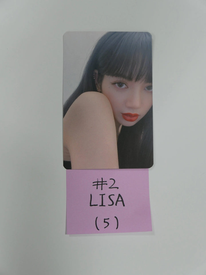 BLACKPINK 1st FULL ALBUM [THE ALBUM] PRE-ORDER BENEFIT PHOTOCARD - HALLYUSUPERSTORE