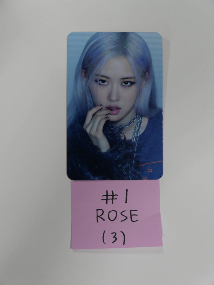 BLACKPINK 1st FULL ALBUM [THE ALBUM] PRE-ORDER BENEFIT PHOTOCARD - HALLYUSUPERSTORE