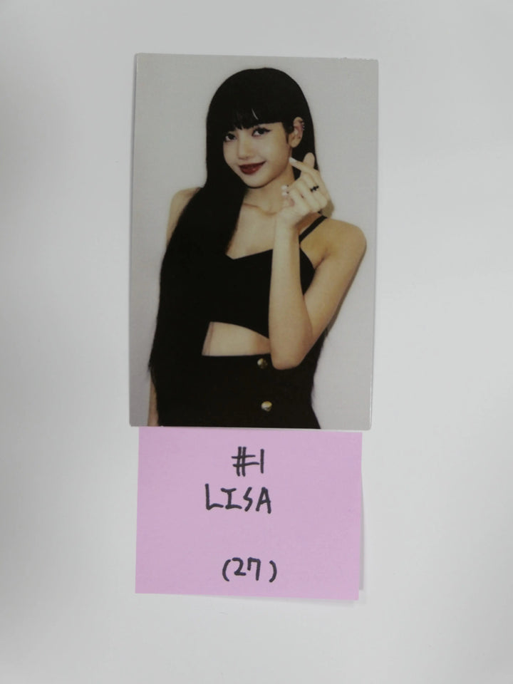 BLACKPINK 1st FULL ALBUM [THE ALBUM] OFFICIAL PHOTO CARD &amp; POST CARD - HALLYUSUPERSTORE