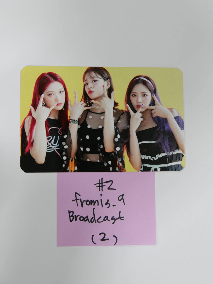 Fromis_9 BROADCAST &amp; P.O.B PHOTOCARD - HALLYUSUPERSTORE