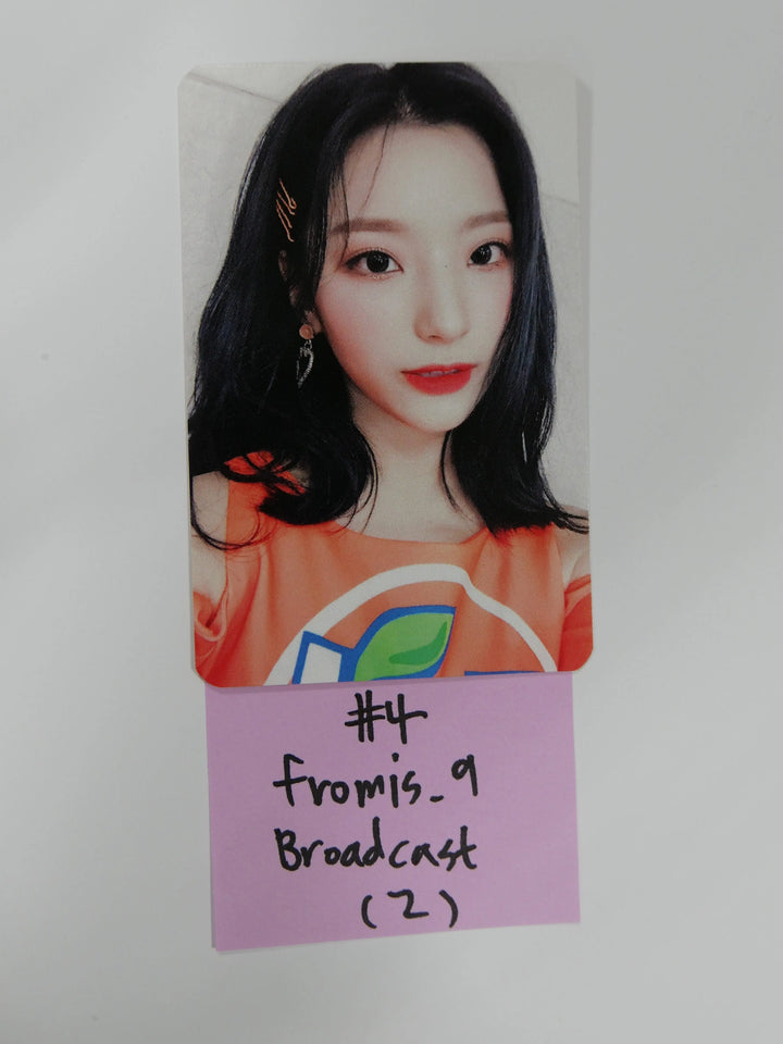 Fromis_9 BROADCAST &amp; P.O.B PHOTOCARD - HALLYUSUPERSTORE