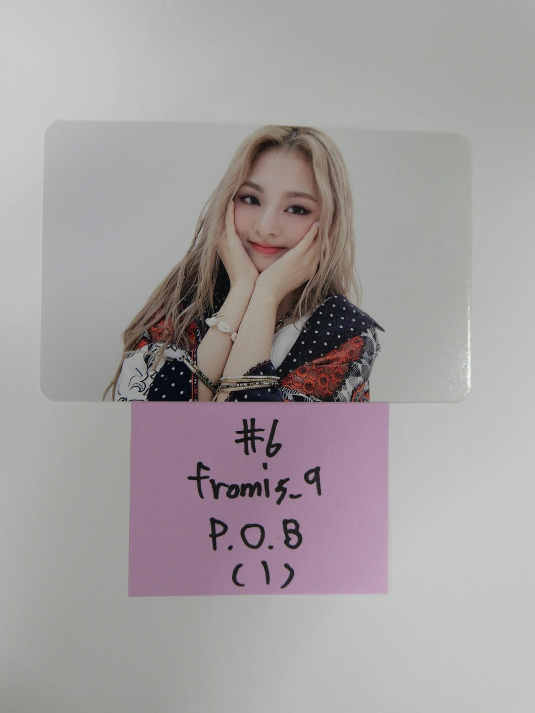 Fromis_9 BROADCAST &amp; P.O.B PHOTOCARD - HALLYUSUPERSTORE