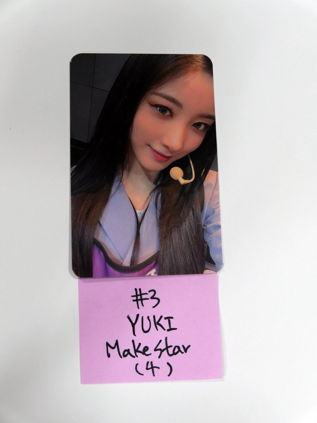 Purple Kiss  - MakeStar Fansign Event Photocard ver.2 - HALLYUSUPERSTORE