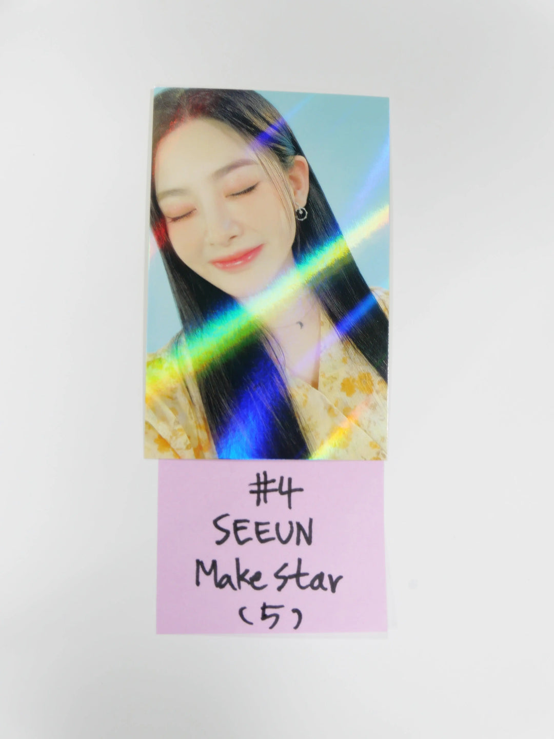 StayC [ASAP] - Makestar Hologram benefit Photocard Ver.2 - HALLYUSUPERSTORE