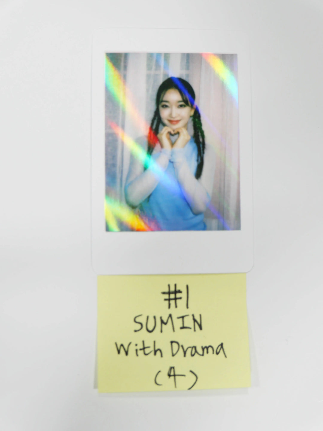 StayC [ASAP] - With Drama Hologram benefit  Polaroid Photocard - HALLYUSUPERSTORE