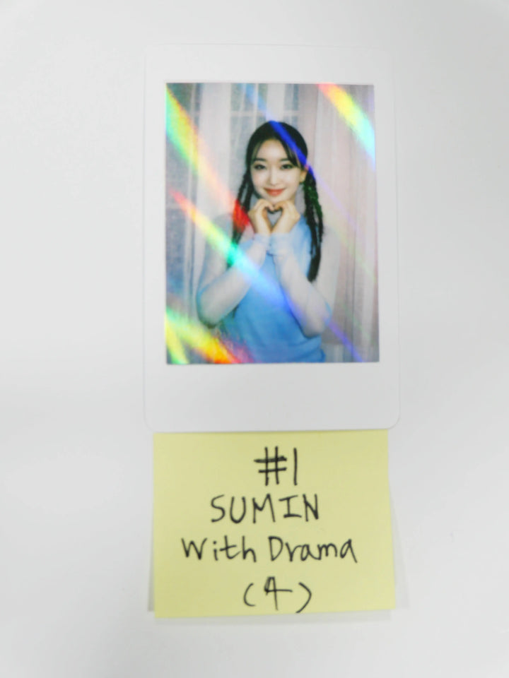 StayC [ASAP] - With Drama Hologram benefit  Polaroid Photocard - HALLYUSUPERSTORE