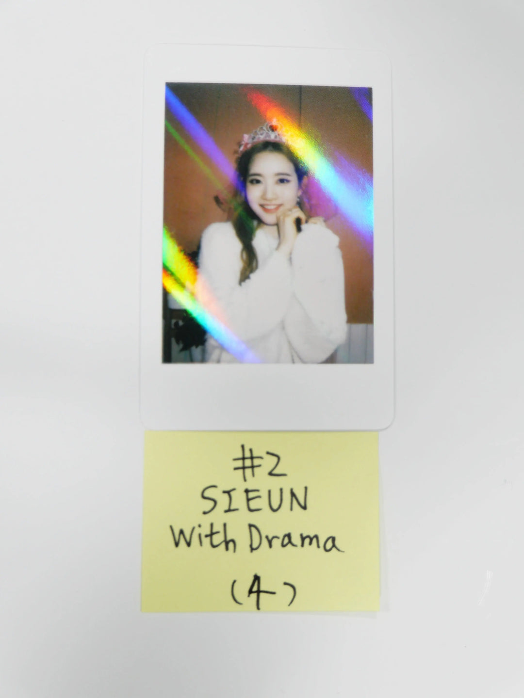 StayC [ASAP] - With Drama Hologram benefit  Polaroid Photocard - HALLYUSUPERSTORE