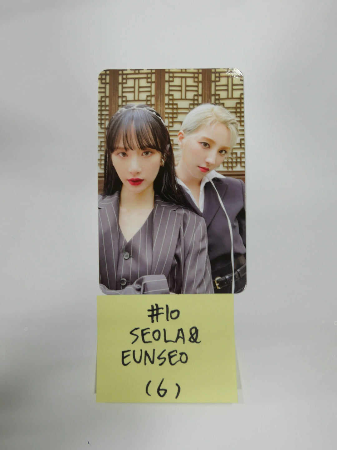 WJSN The Black "My Attitude" - Official Photocard &amp; Book Mark - HALLYUSUPERSTORE