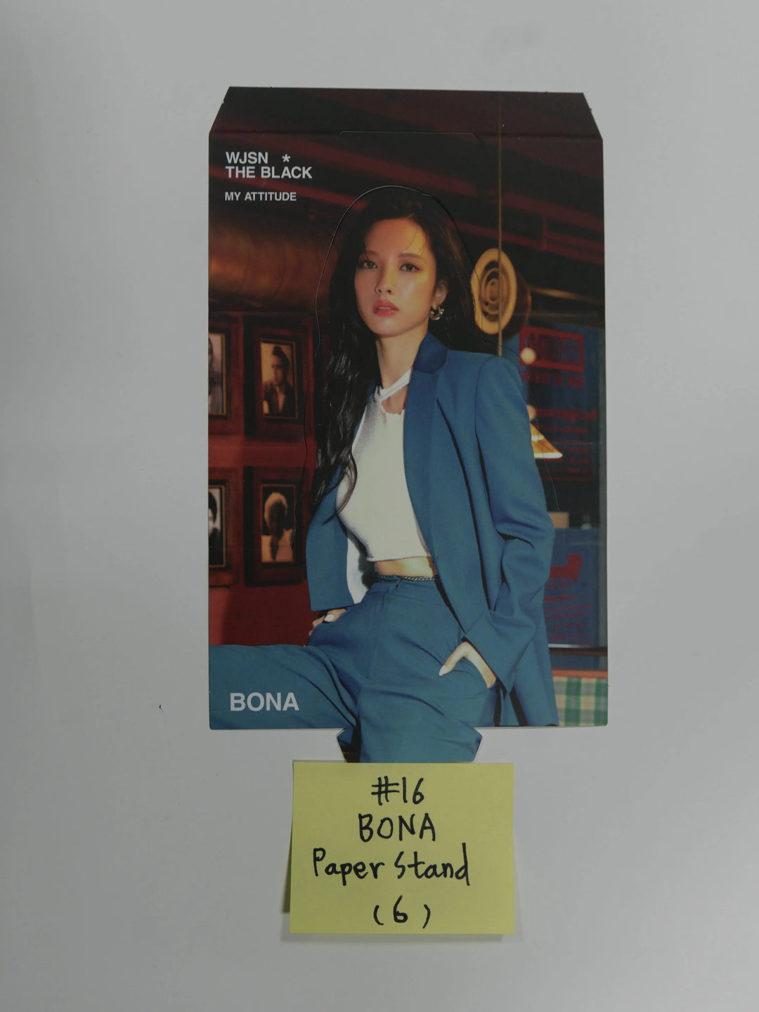 WJSN The Black "My Attitude" - Official Photocard &amp; Book Mark - HALLYUSUPERSTORE