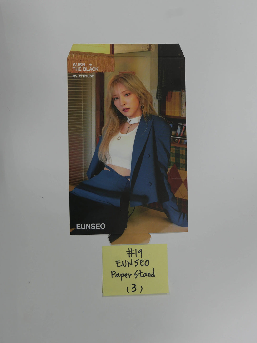 WJSN The Black "My Attitude" - Official Photocard &amp; Book Mark - HALLYUSUPERSTORE