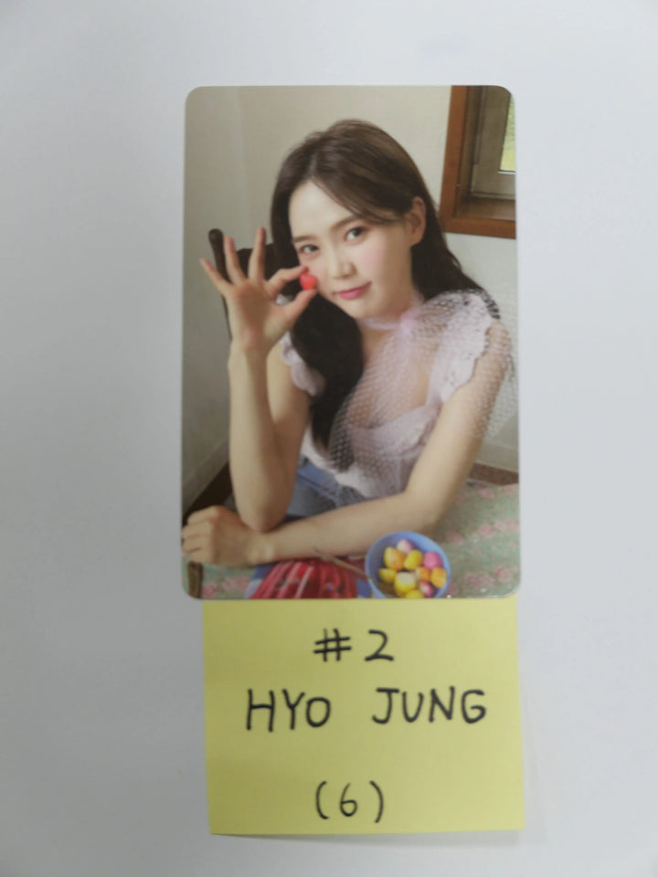 Oh My Girl "Dun Dun Dance"- Official Photocard [Seung Hee, Mi Mi, Hyo Jung] (updated 6-17) - HALLYUSUPERSTORE