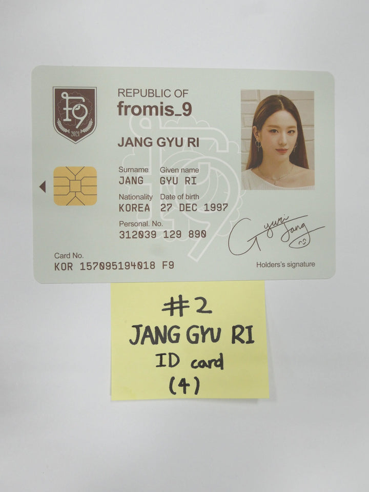 Fromis_9 "9 Way Ticket" - Official Postcard &amp; ID Card (updated 5-26) - HALLYUSUPERSTORE