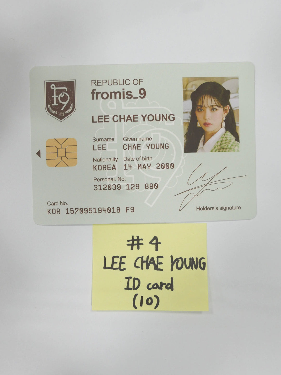 Fromis_9 "9 Way Ticket" - Official Postcard &amp; ID Card (updated 5-26) - HALLYUSUPERSTORE
