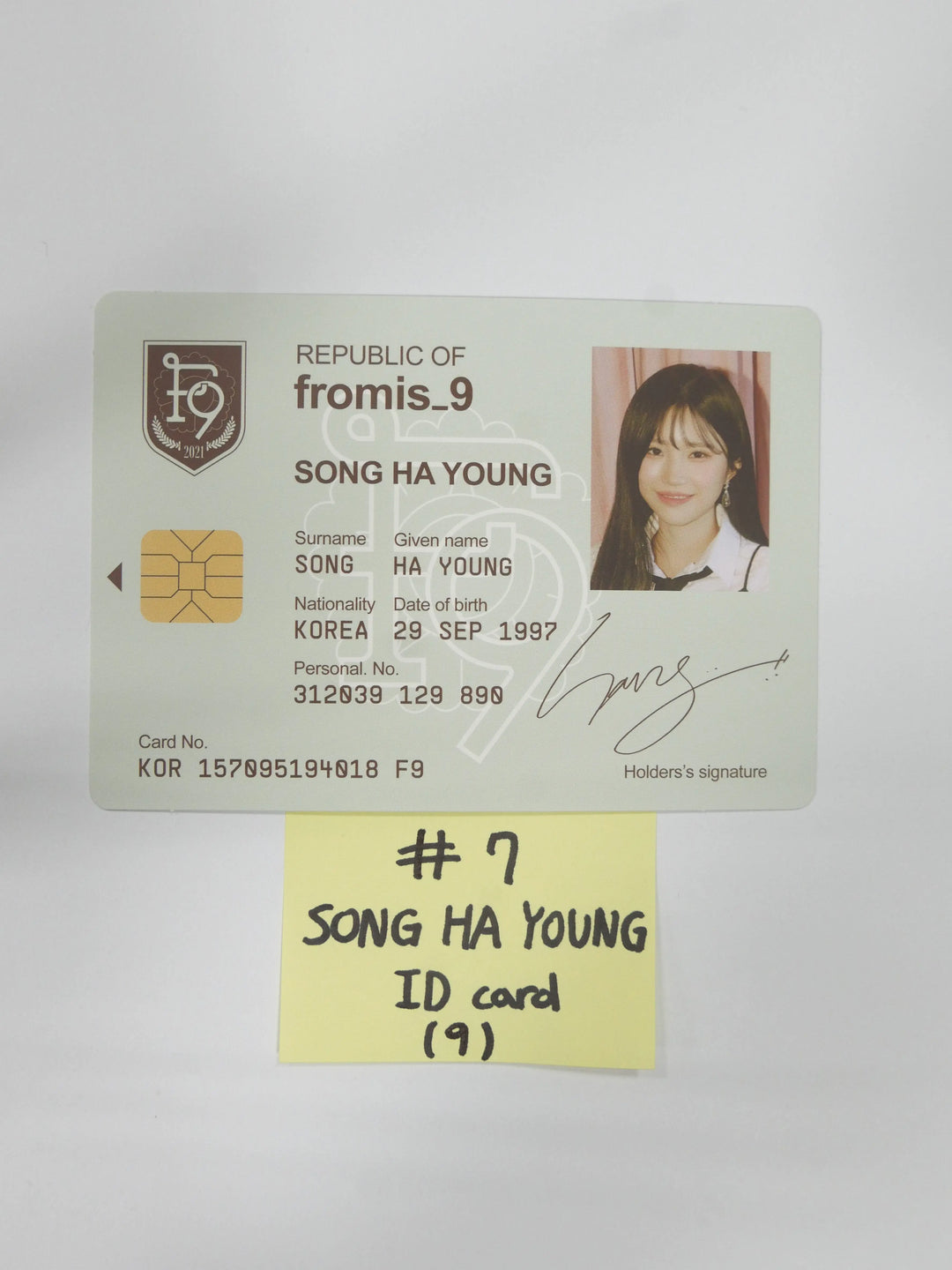 Fromis_9 "9 Way Ticket" - Official Postcard &amp; ID Card (updated 5-26) - HALLYUSUPERSTORE
