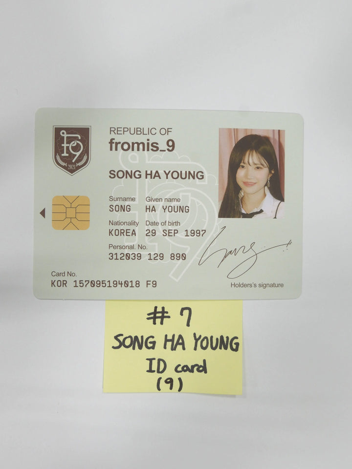 Fromis_9 "9 Way Ticket" - Official Postcard &amp; ID Card (updated 5-26) - HALLYUSUPERSTORE