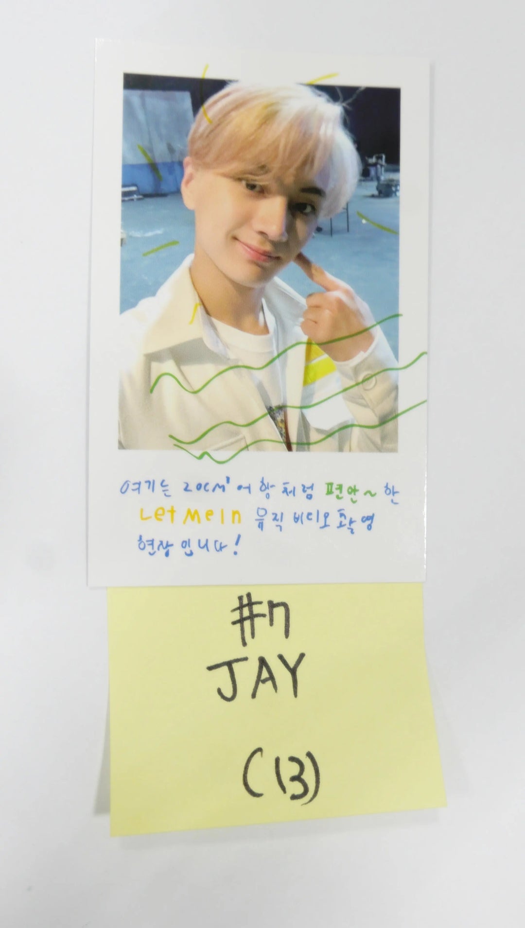 Enhypen En -Connet Official Trading Polaroid Card - HALLYUSUPERSTORE