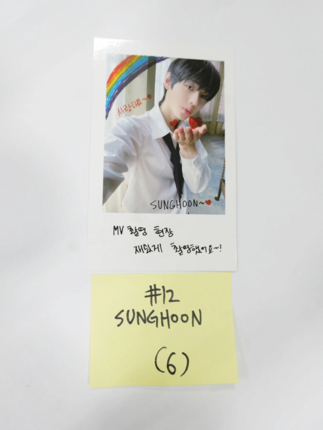 Enhypen En -Connet Official Trading Polaroid Card - HALLYUSUPERSTORE