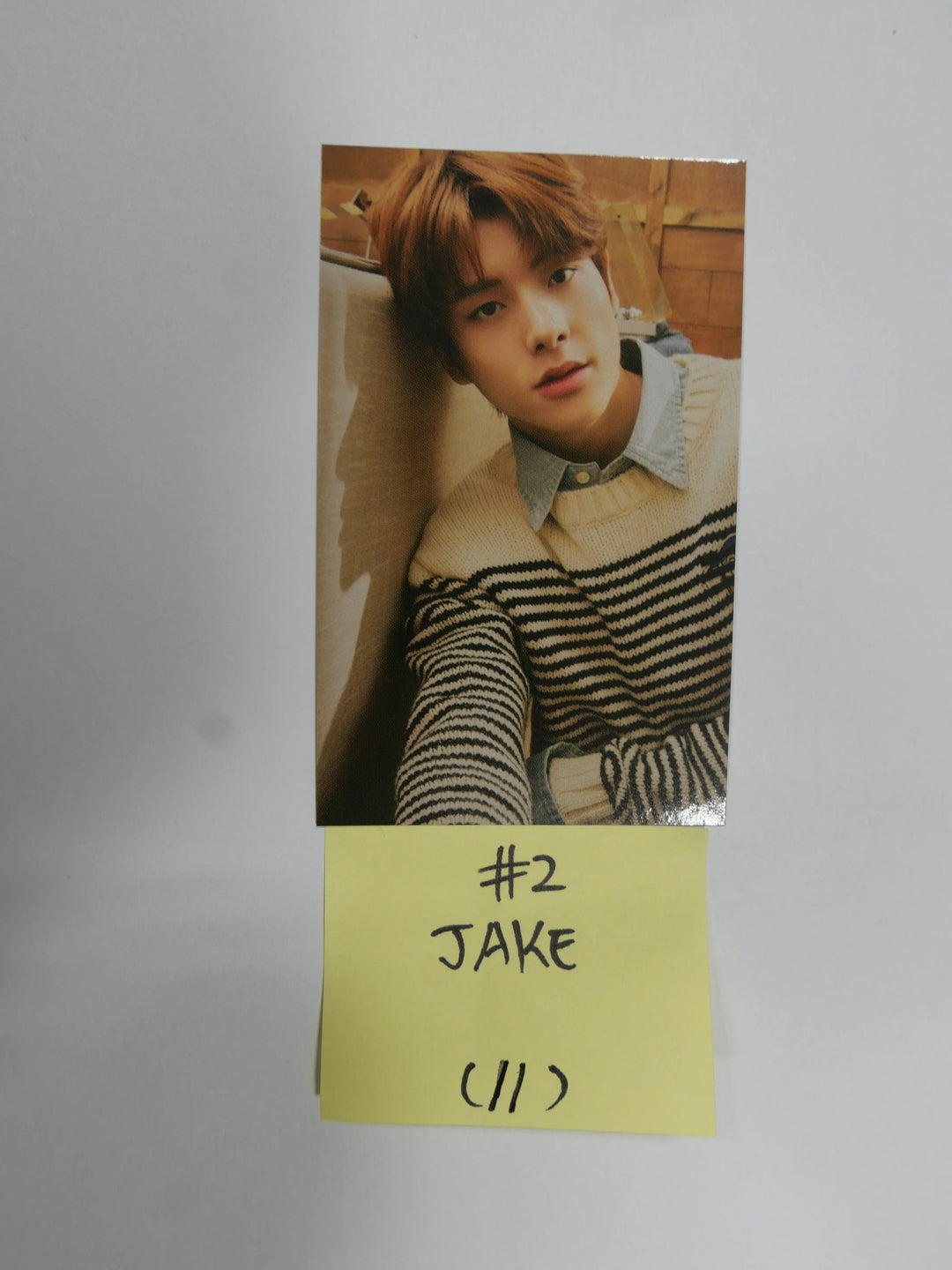 Enhypen En -Connet Official Trading Card ( Jake &amp; Jung won ) - HALLYUSUPERSTORE