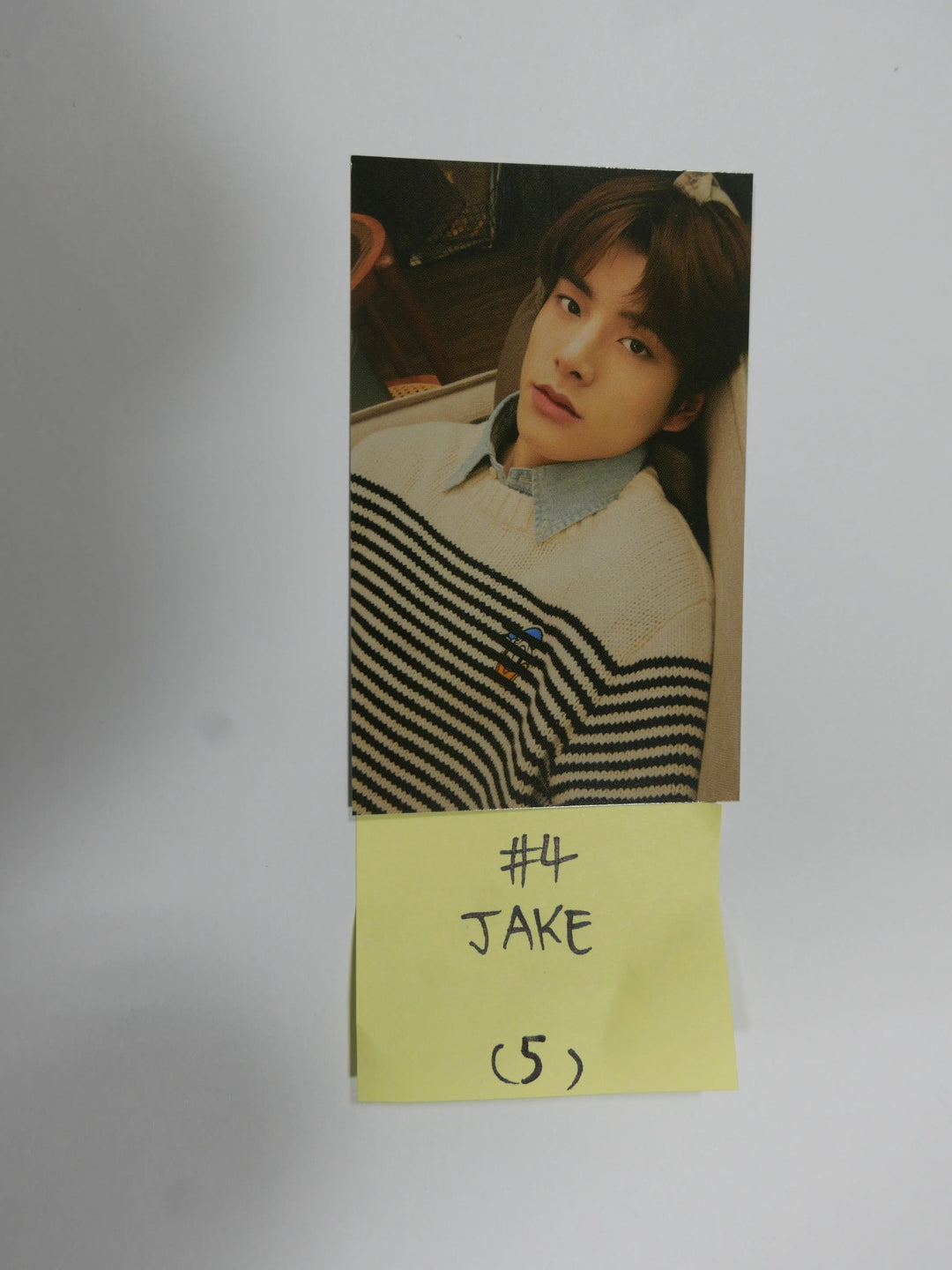 Enhypen En -Connet Official Trading Card ( Jake &amp; Jung won ) - HALLYUSUPERSTORE