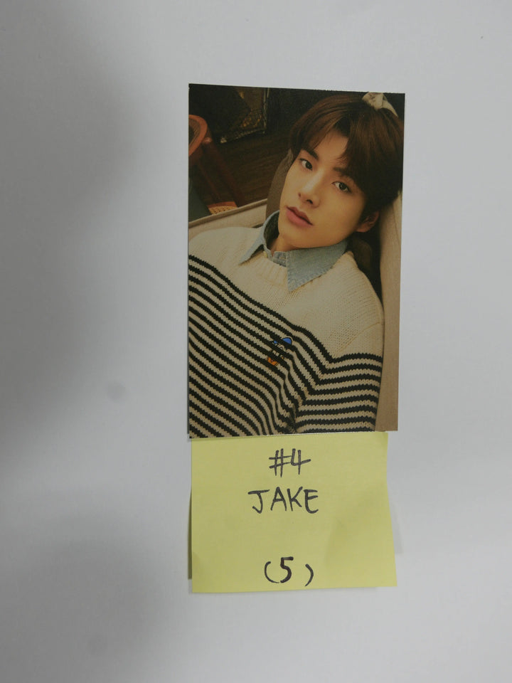 Enhypen En -Connet Official Trading Card ( Jake &amp; Jung won ) - HALLYUSUPERSTORE