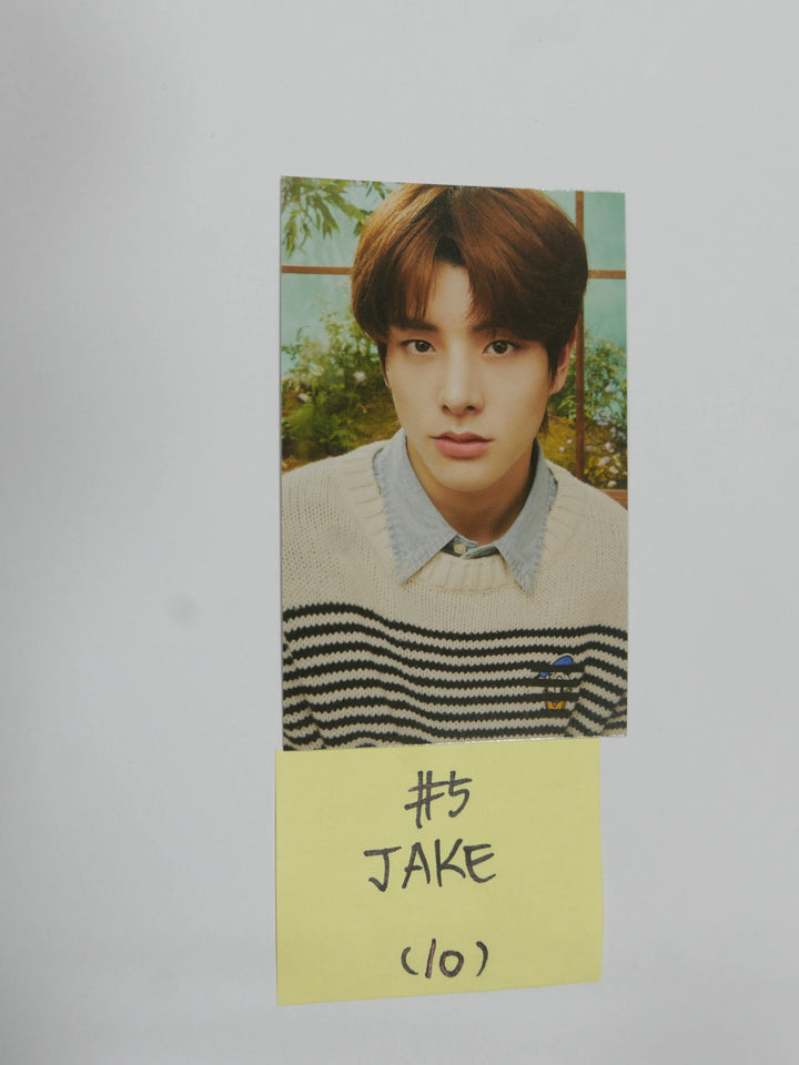 Enhypen En -Connet Official Trading Card ( Jake &amp; Jung won ) - HALLYUSUPERSTORE