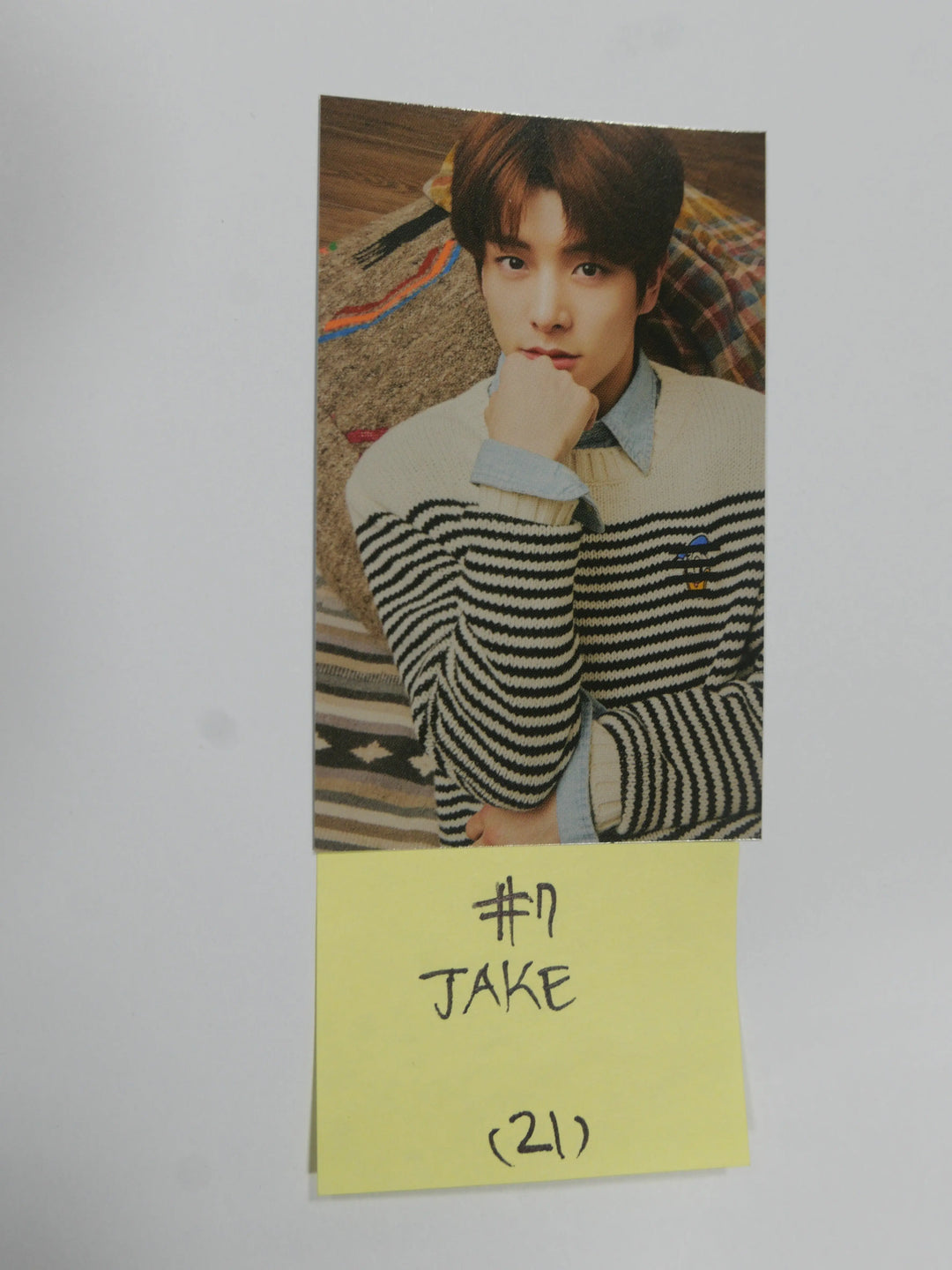 Enhypen En -Connet Official Trading Card ( Jake &amp; Jung won ) - HALLYUSUPERSTORE