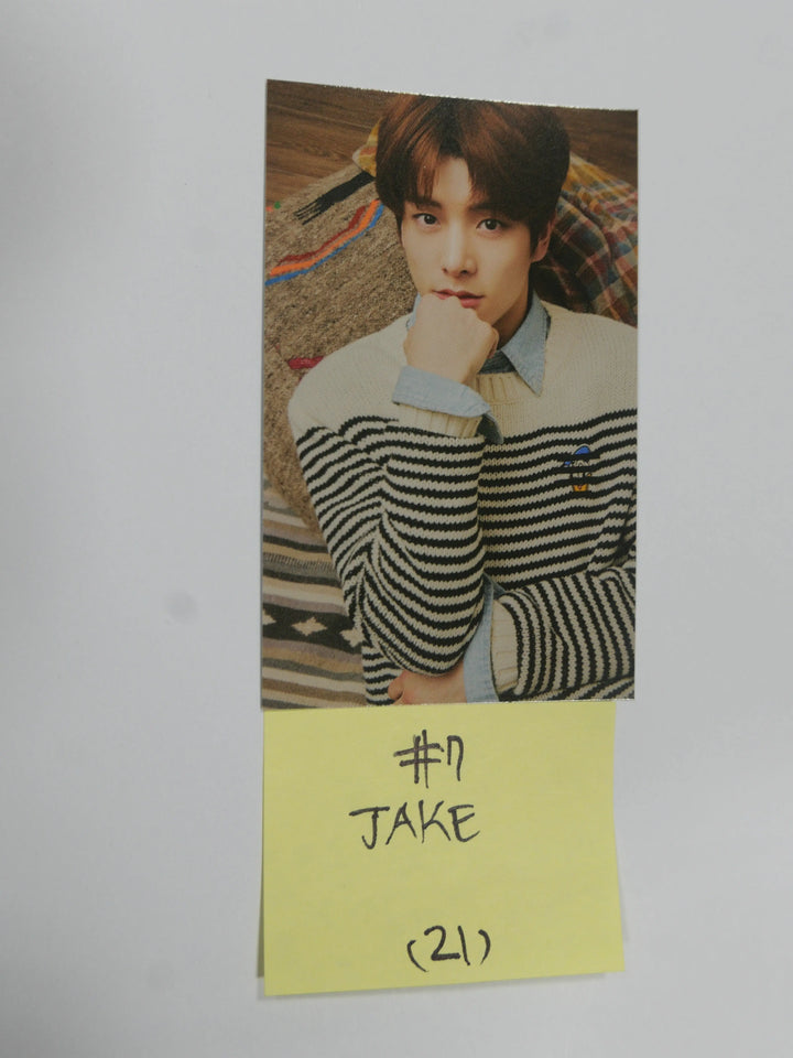Enhypen En -Connet Official Trading Card ( Jake &amp; Jung won ) - HALLYUSUPERSTORE