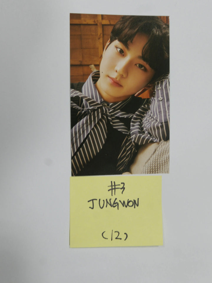 Enhypen En -Connet Official Trading Card ( Jake &amp; Jung won ) - HALLYUSUPERSTORE