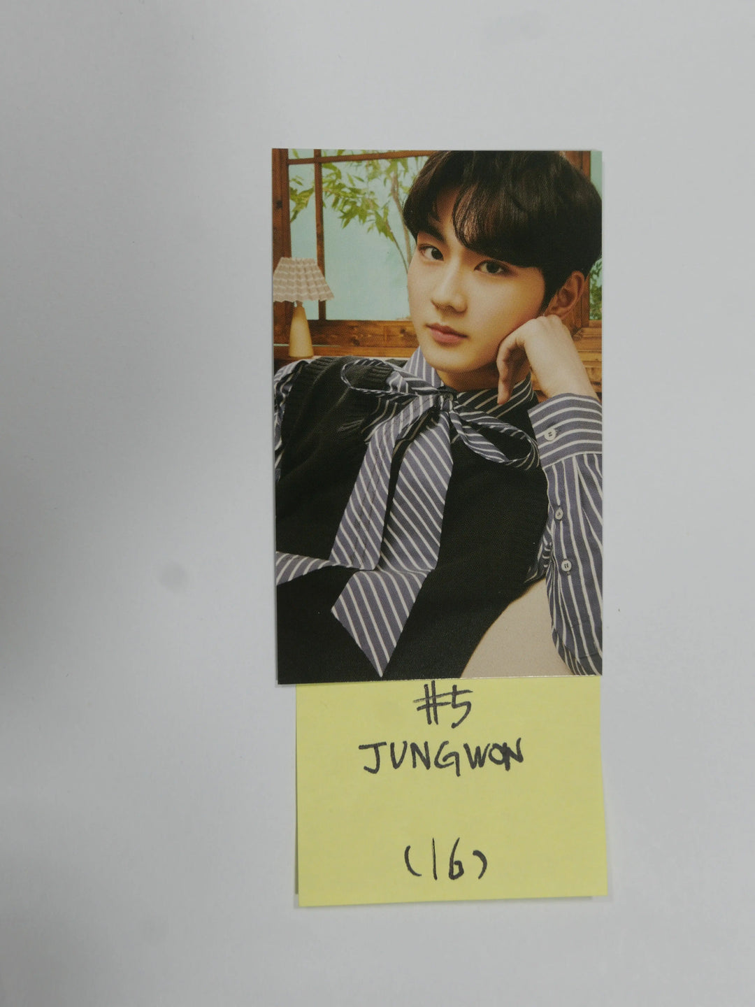 Enhypen En -Connet Official Trading Card ( Jake &amp; Jung won ) - HALLYUSUPERSTORE
