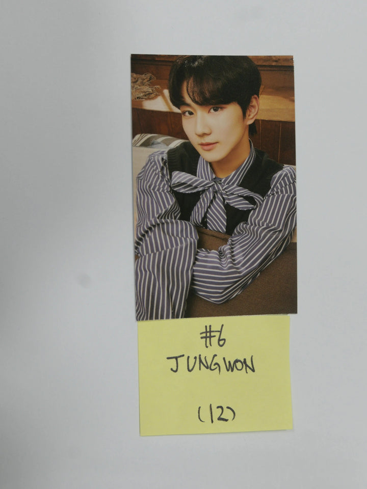 Enhypen En -Connet Official Trading Card ( Jake &amp; Jung won ) - HALLYUSUPERSTORE