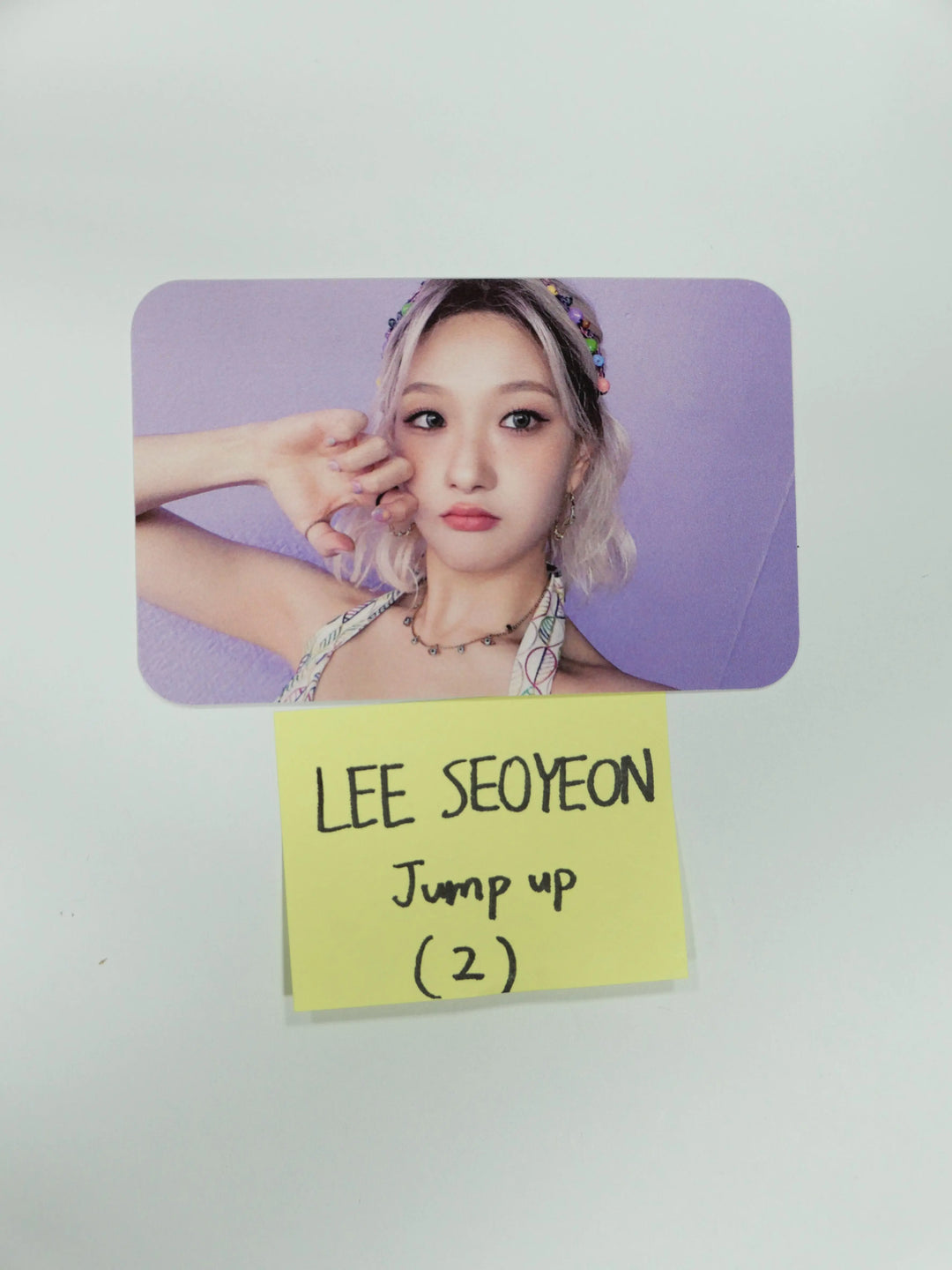 Fromis_9 "9 Way Ticket" - Jump Up Fan Sign Event Photocard - HALLYUSUPERSTORE