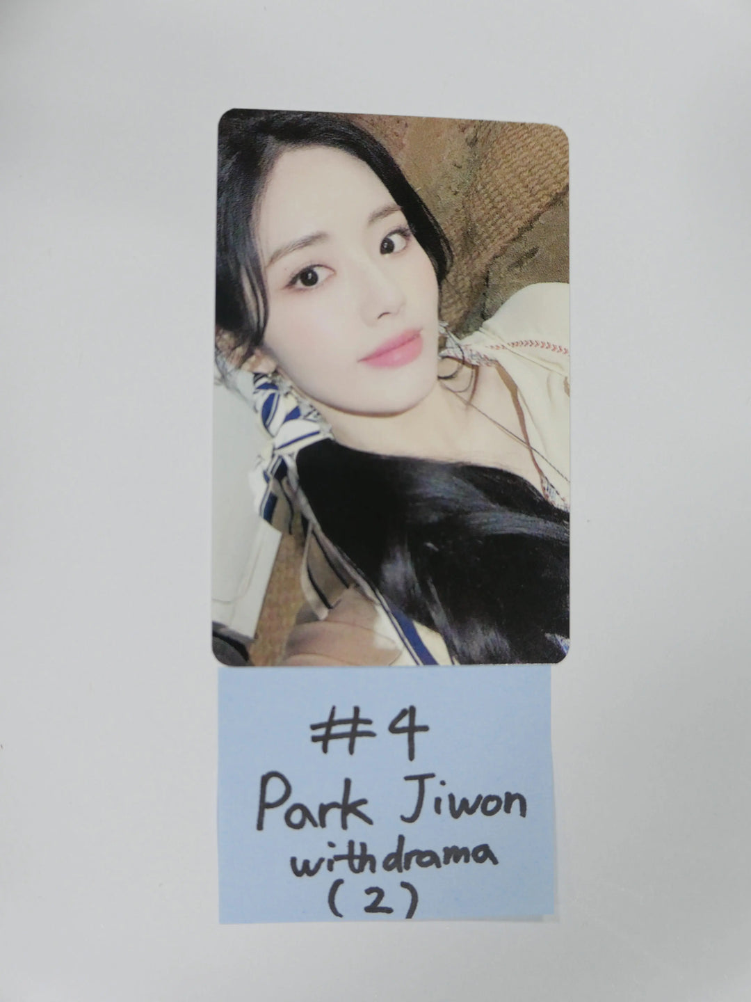 Fromis_9 "9 Way Ticket" -WithDrama Fan Sign Event Photocard - HALLYUSUPERSTORE