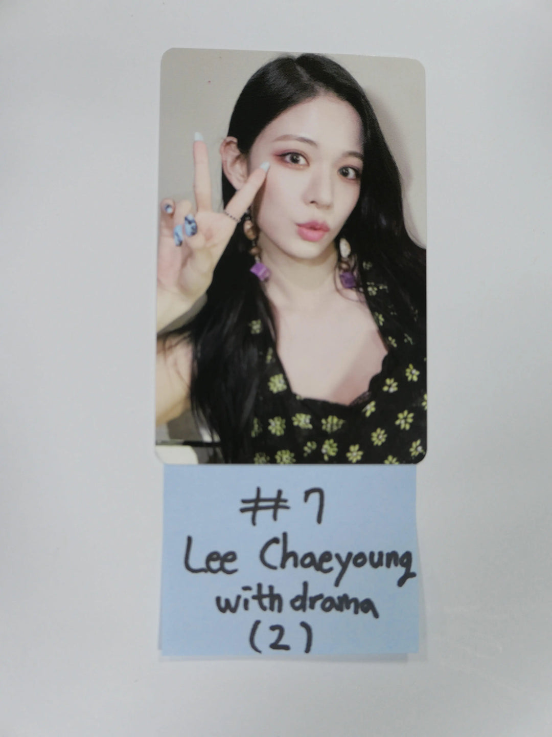Fromis_9 "9 Way Ticket" -WithDrama Fan Sign Event Photocard - HALLYUSUPERSTORE