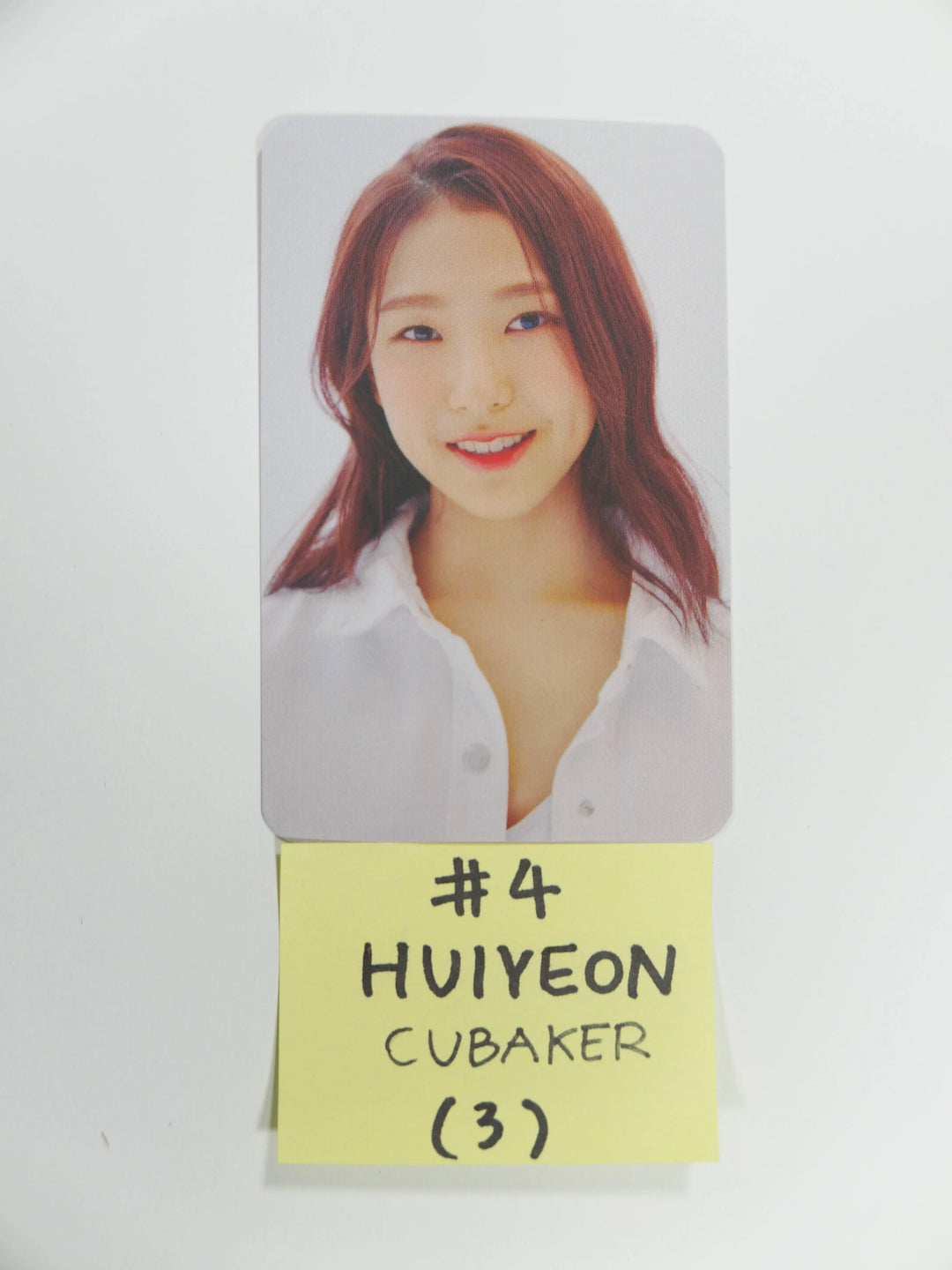 Lightsum - CUBAKER Event Hand Autograpted Cup Holder &amp; Photocard - HALLYUSUPERSTORE