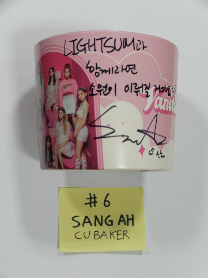 Lightsum - CUBAKER Event Hand Autograpted Cup Holder &amp; Photocard - HALLYUSUPERSTORE