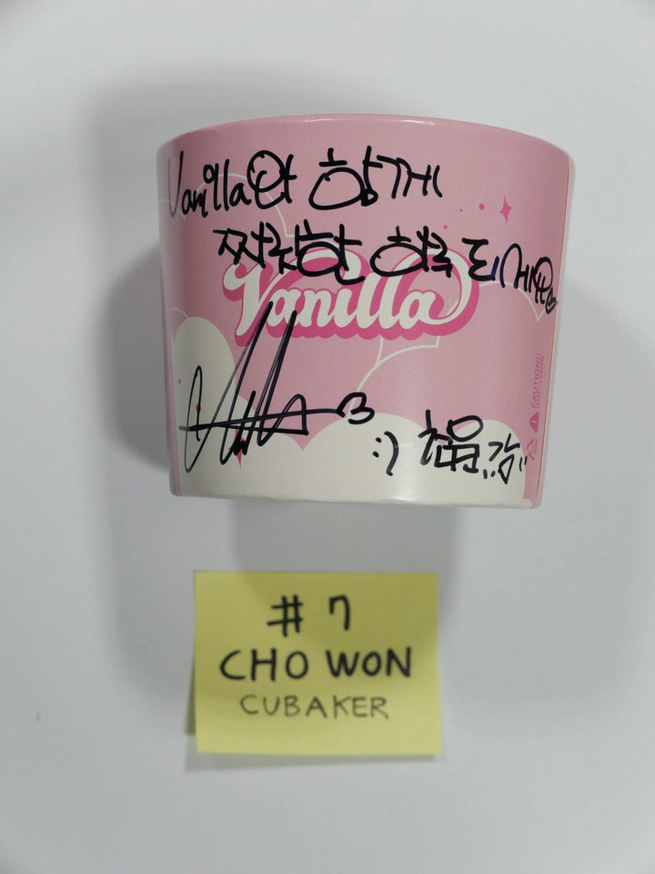 Lightsum - CUBAKER Event Hand Autograpted Cup Holder &amp; Photocard - HALLYUSUPERSTORE