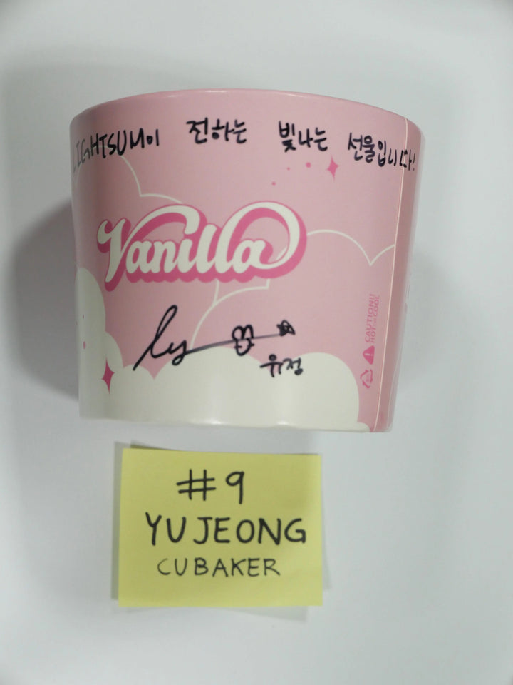 Lightsum - CUBAKER Event Hand Autograpted Cup Holder &amp; Photocard - HALLYUSUPERSTORE