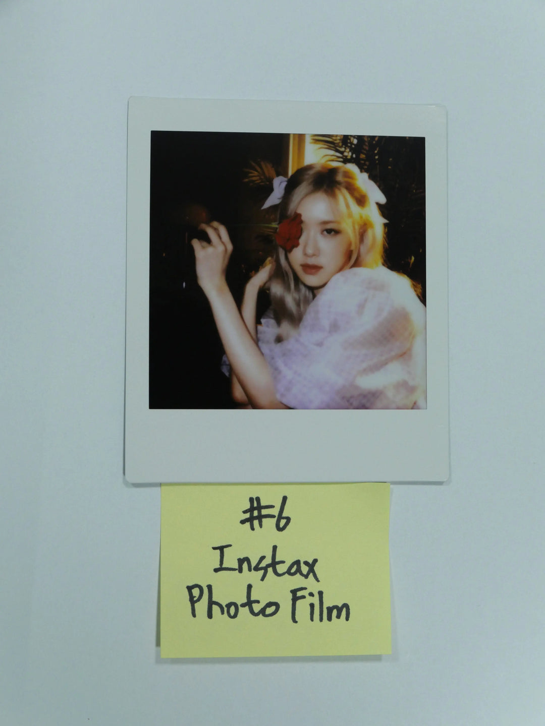 BLACKPINK ROSE Photocard - Instax Film , Photocard Set (3EA) &amp; Pre-order Benefit Photocard Set (2EA) [ Updated 6/28 ] - HALLYUSUPERSTORE
