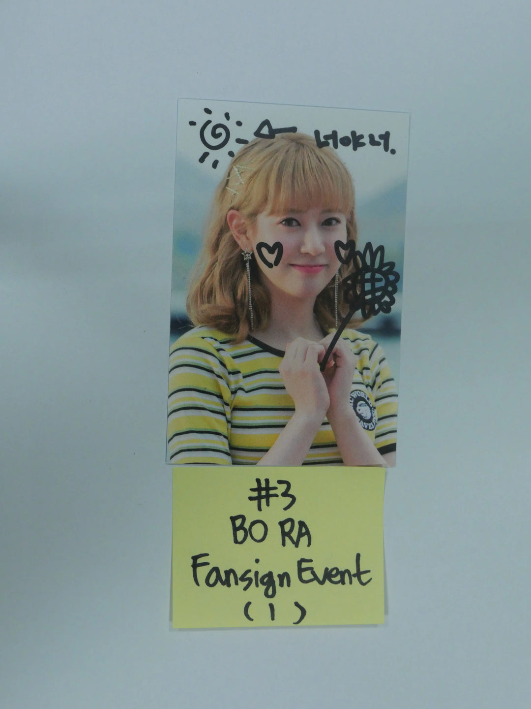 Cherry Bullet - Fansign Winner Event Hand Autograpted (Sign) &amp; Album Photocard - HALLYUSUPERSTORE