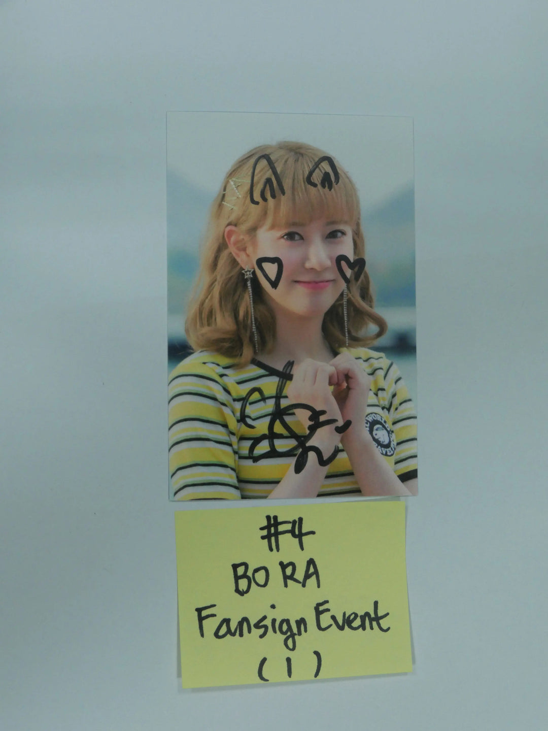 Cherry Bullet - Fansign Winner Event Hand Autograpted (Sign) &amp; Album Photocard - HALLYUSUPERSTORE