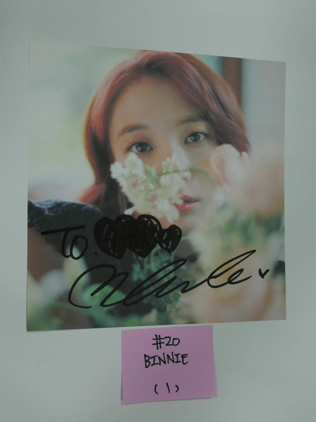 Oh My Girl - A Cut Page From Fansign Event Albums - HALLYUSUPERSTORE